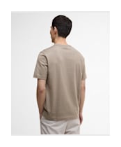 Men's Barbour International Bertie Logo T-Shirt - Brindle
