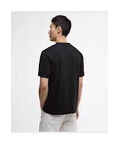 Men's Barbour International Topher Motorbike T-Shirt - Black