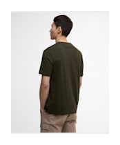 Men's Barbour International Morris Motorbike Graphic T-Shirt - Sage