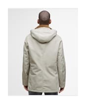 Men's Barbour Winter Ashby Waterproof Jacket - Washed Stone