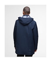 Men's Barbour Chelsea Mac Waterproof Jacket - Navy