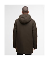 Men's Barbour Winter Beaufort Waterproof Parka - Black Oak