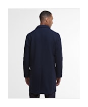 Men's Barbour Kirkbridge Wool Coat - Navy / Classic