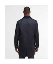 Men’s Barbour Waxed Mac - Navy / Midnight Oak