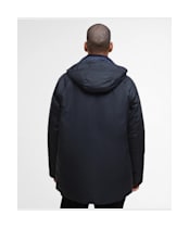Men's Barbour Modern Beaufort Waxed Jacket - Navy / Midnight Oak