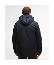Men's Barbour Bleaberry Waxed Jacket - Navy