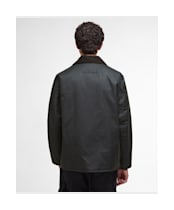 Men's Barbour Jig Waxed Jacket - Sage
