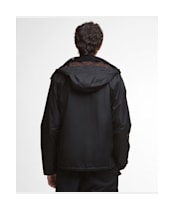 Men's Barbour Re-Engineered Bardon Spey Waxed Jacket - Black