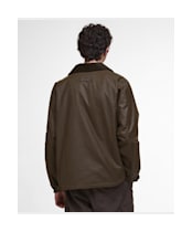 Men's Barbour Re-Engineered Utility Bedale Waxed Jacket - Beech