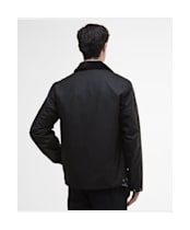 Men's Barbour International Marker Waxed Jacket - Black