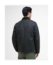 Men's Barbour International Marker Waxed Jacket - Sage