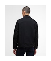 Men's Barbour International Drifter Washed Waxed Jacket - Black
