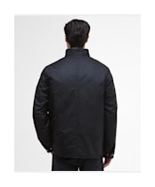 Men's Barbour International Dukeley Wax Jacket - Black