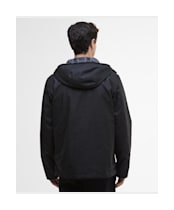 Men's Barbour International Blane Waxed Jacket - Black
