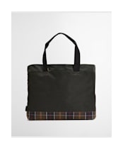 Barbour Field Wax Tote Bag - Sage / Classic