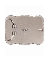 R.M. Williams Cloudbuster Trophy Belt Buckle - Antique Silver