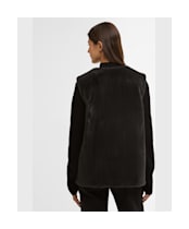 Mialn Fur Gilet - Black