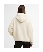 Women's Barbour International Katya Knitted Hoodie - Cloud