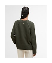 Women's Barbour Ashdon Knitted Jumper - Sage