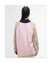 Women's Barbour Wren Knitted Jumper - Honey / Cherry Blossom