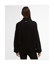 Women's Barbour International Rae Knitted Jumper - Black