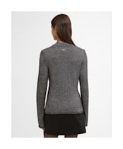 Women's Barbour International Monique Knitted Jumper - Black
