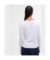 Women's Barbour Wren Top - White