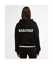 Women's Barbour International Ciara Hoodie - Black