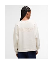 Women's Barbour Rosie Sweatshirt - Ecru