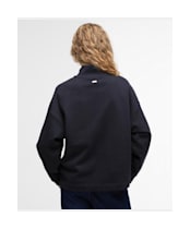 Women's Barbour Sara Half Zip Sweatshirt - Dark Navy