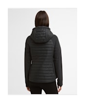 Women's Barbour International Valentina Quilted Sweat - Black
