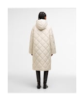 Women's Barbour Braidley Quilted Jacket - Oatmeal / Ancient Tartan