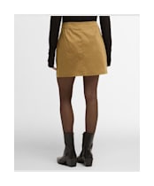 Women's Barbour International Katya Mini Skirt - Antique Bronze