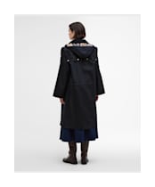 Women's Barbour Bilsdale Showerproof Jacket - Dark Navy / Dress Tartan