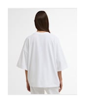 Women's Barbour International Katya T-Shirt - White