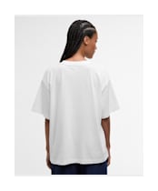 Women's Barbour Rosie T-Shirt - White