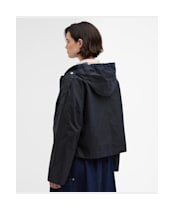Women's Barbour Ryedale Waxed Jacket - Royal Navy / Dress