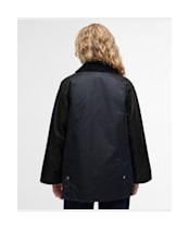 Women's Barbour Kettlewell Waxed Jacket - Royal Navy / Black / Dress Tartan