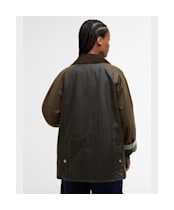 Women's Barbour Kettlewell Waxed Jacket - Archive Olive / Beech / Ancient Tartan
