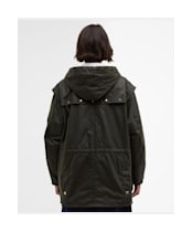 Women's Barbour Aberford Waxed Jacket - Archive Olive / Ancient