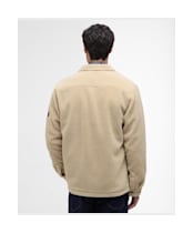 Men's Barbour International Trident Borg Fleece Overshirt - Mist
