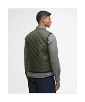 Men's Barbour Modern Quilted Waistcoat - Olive
