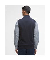 Men's Barbour Dryburn Knitted Gilet - Navy