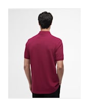 Men's Barbour International Essential Polo - Antique Red