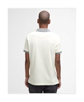 Men's Barbour Marlton Tailored Fit Polo Shirt - Whisper White