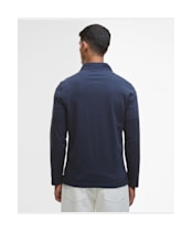 Men's Barbour Margrove Long Sleeved Tailored Polo Shirt - Navy