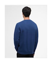 Men's Barbour International Essential Graphic Crew Sweatshirt - Insignia Blue