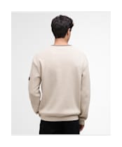 Men's Barbour International Callum Tipped Sweatshirt - Mist