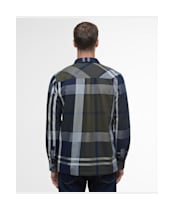 Men's Barbour Lannich Cotton Overshirt - Fernwood Tartan