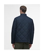 Men's Barbour City Harrington Quilted Jacket - Navy